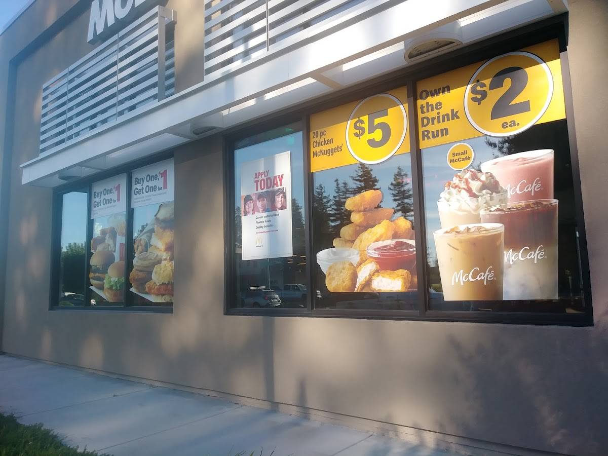 McDonald's меню