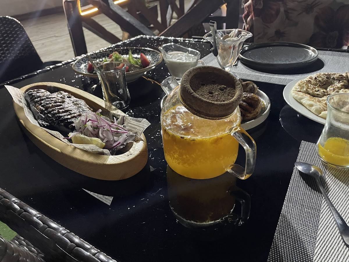 Шале Форельное меню