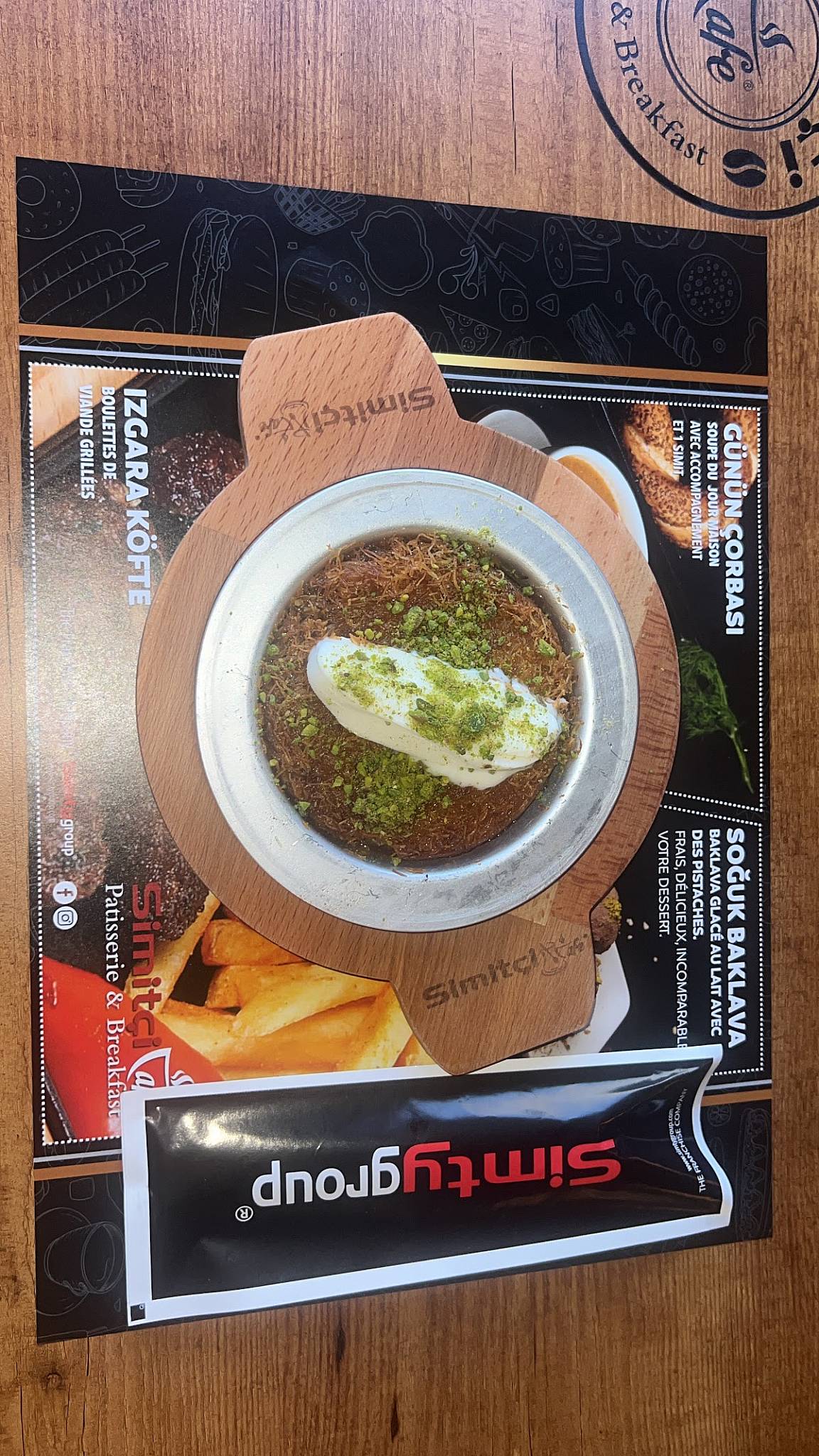 Simitçi Cafe/Restaurant Rombas меню