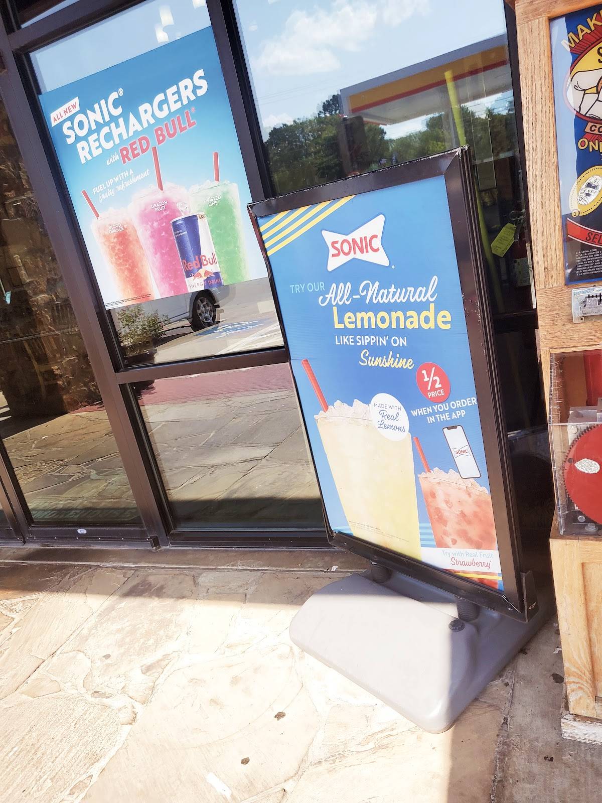 Sonic Drive-In меню