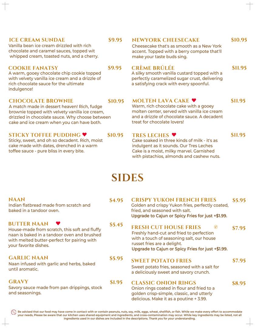 Squires Gastro Pub меню