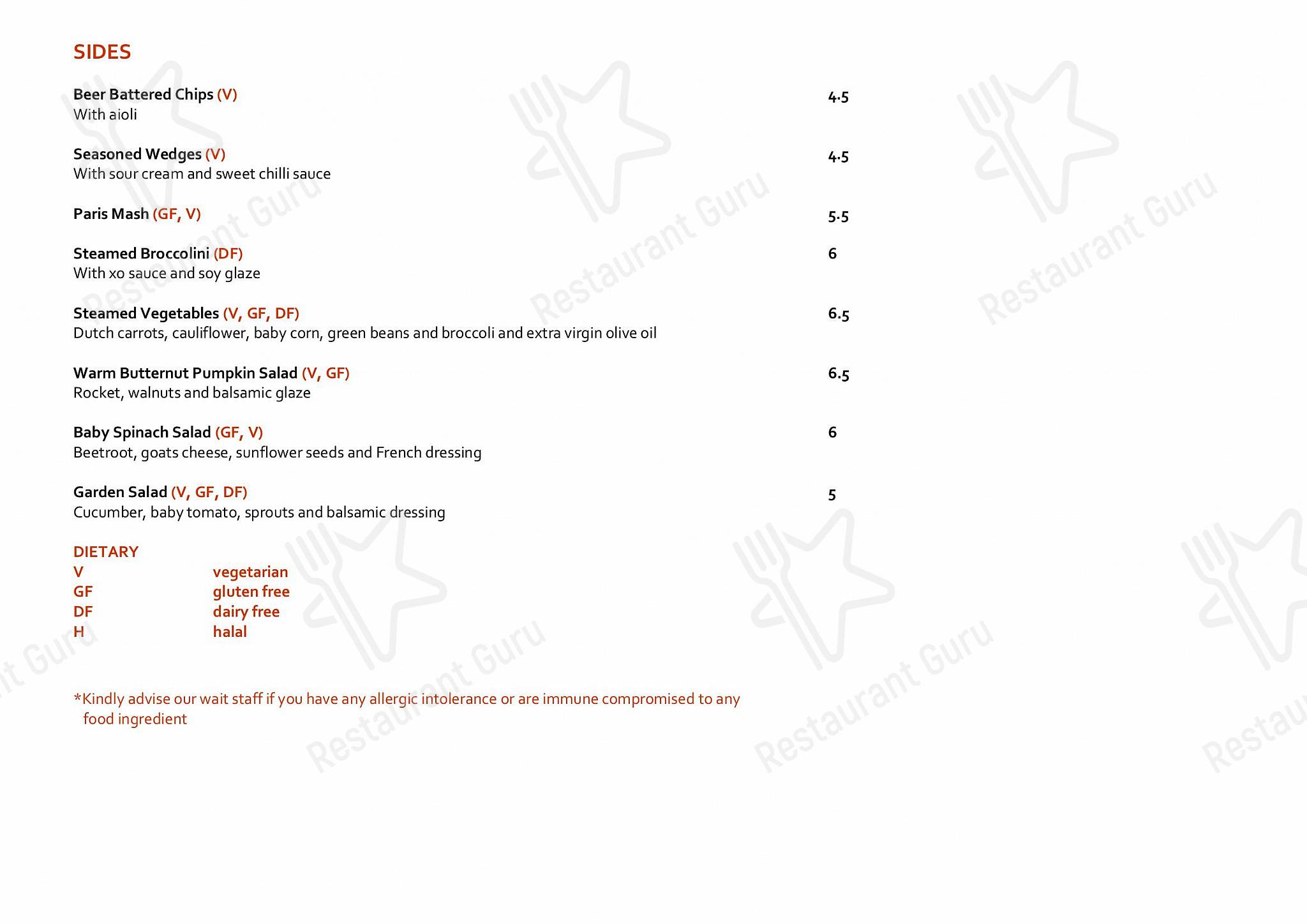 BAR30 & Bistro Parramatta в Парраматте - At Home Catering Menu