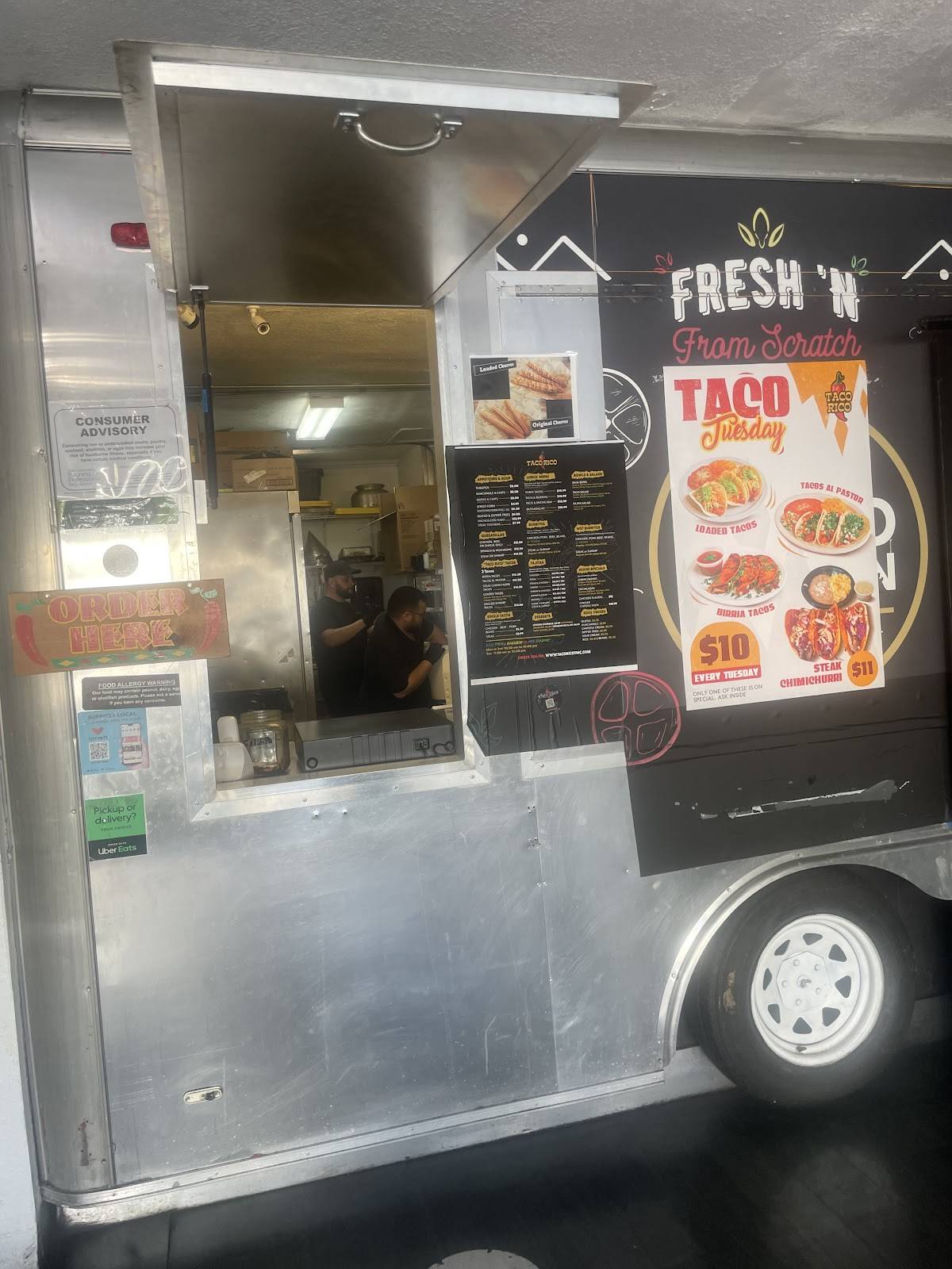 Taco Rico Brickell меню