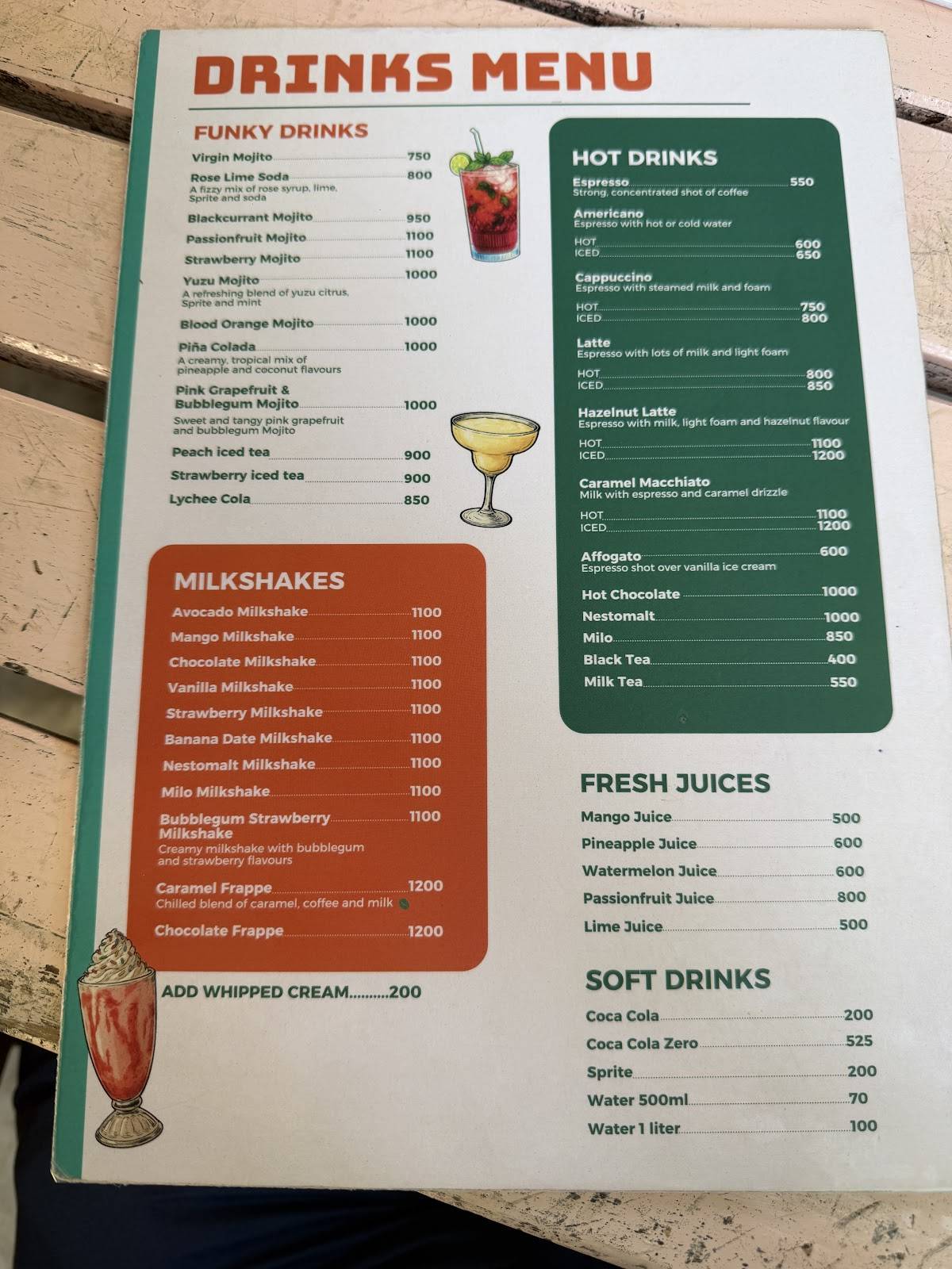 Taco Shack меню