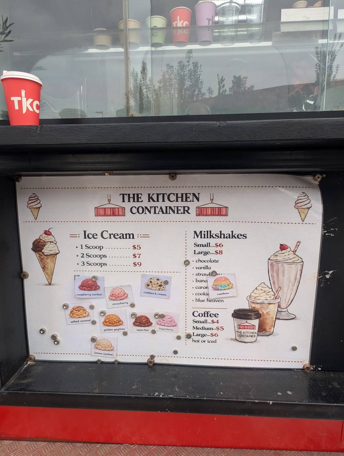 The Kitchen Container меню