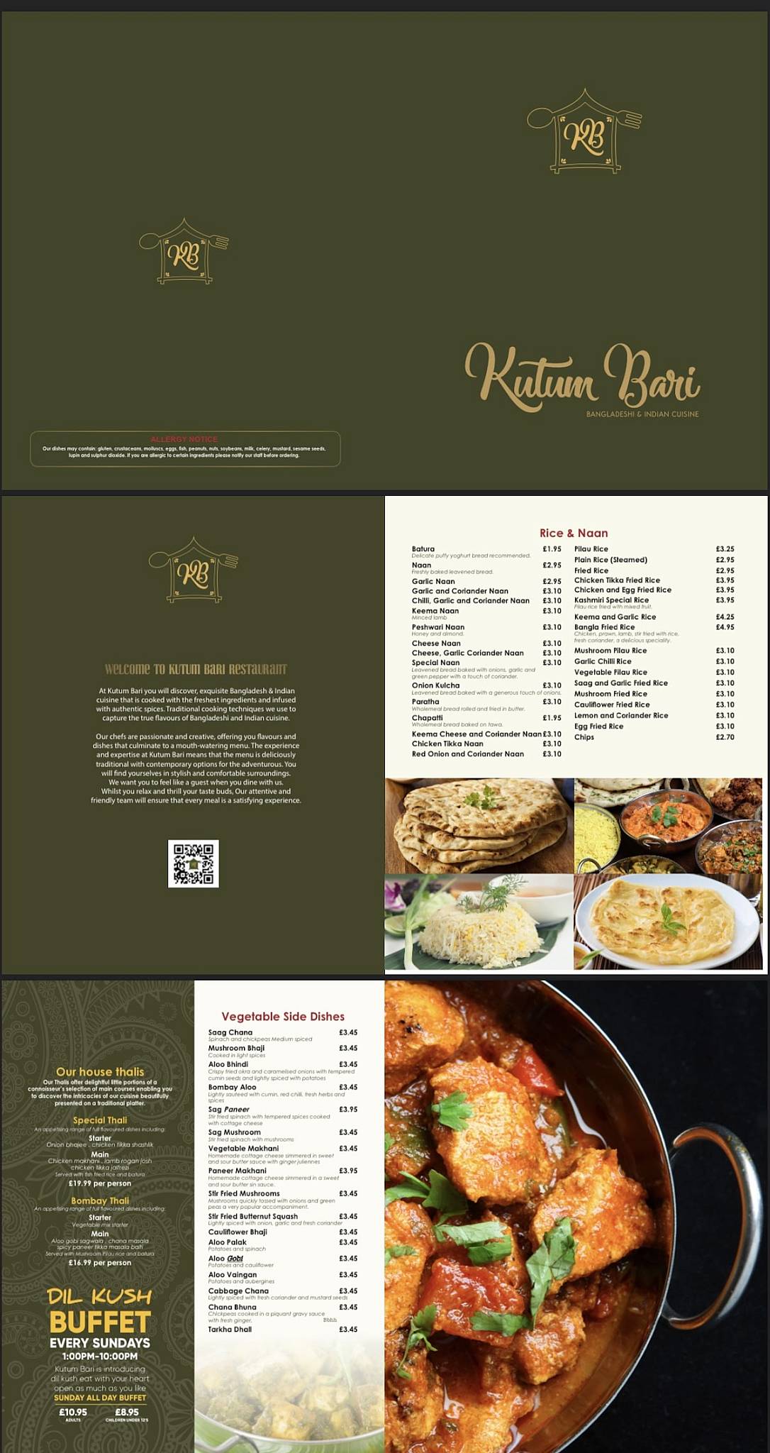 Kutum Bari Kings Heath меню