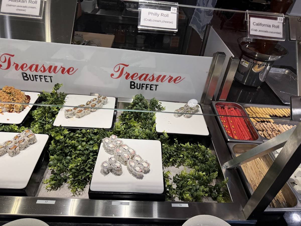 Treasure Buffet меню