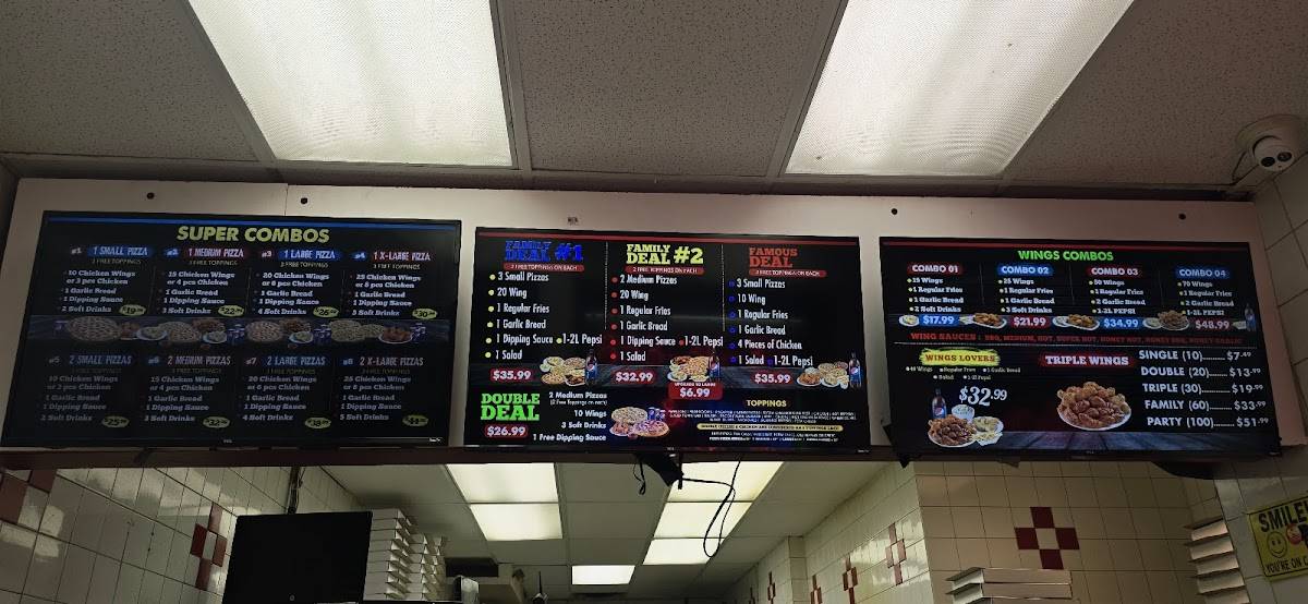 Triple Triple Pizza & Chicken меню