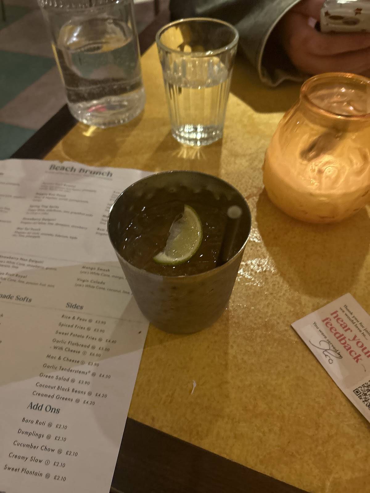 Turtle Bay Solihull меню