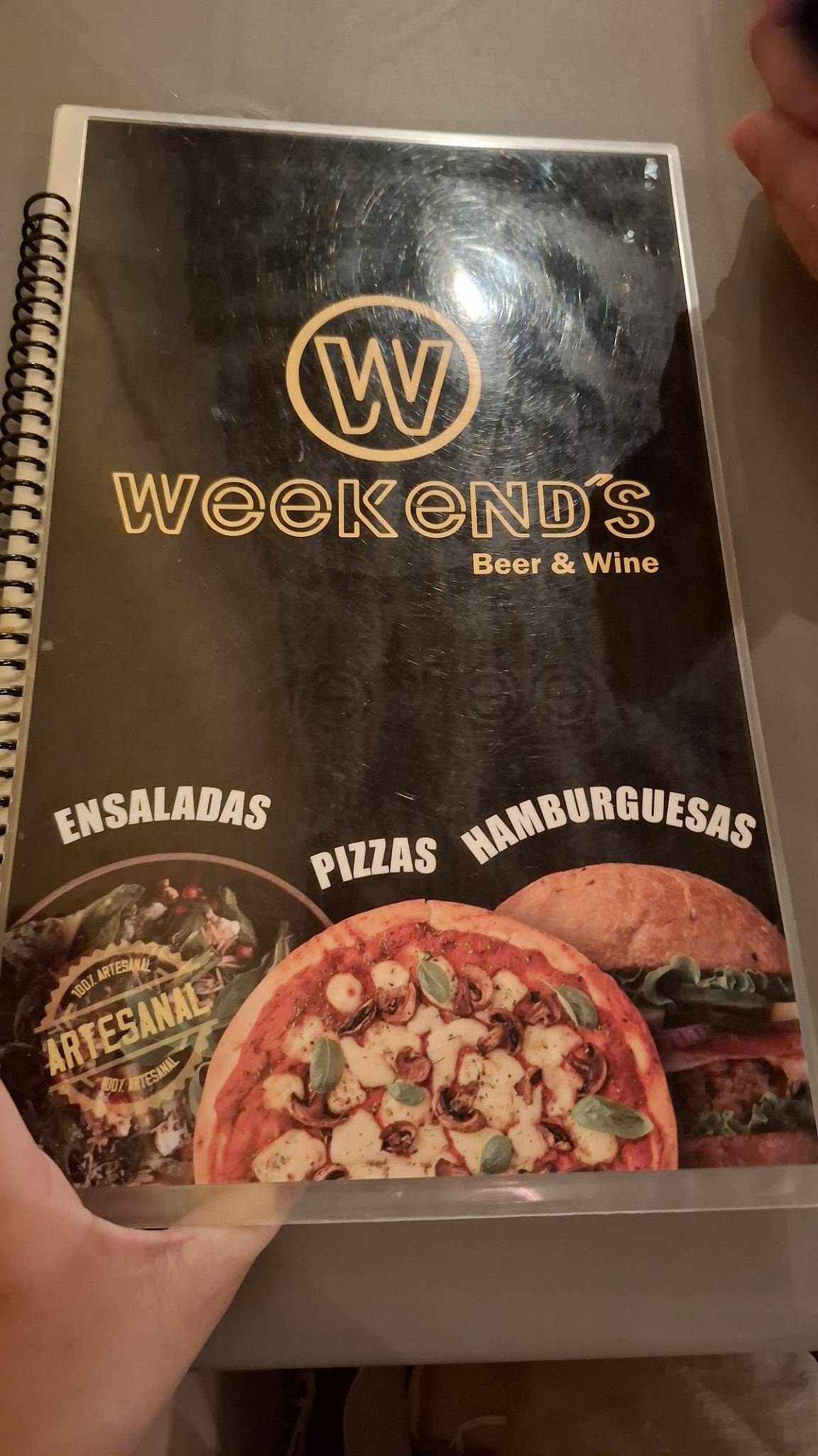 Weekends : Food and Drinks меню