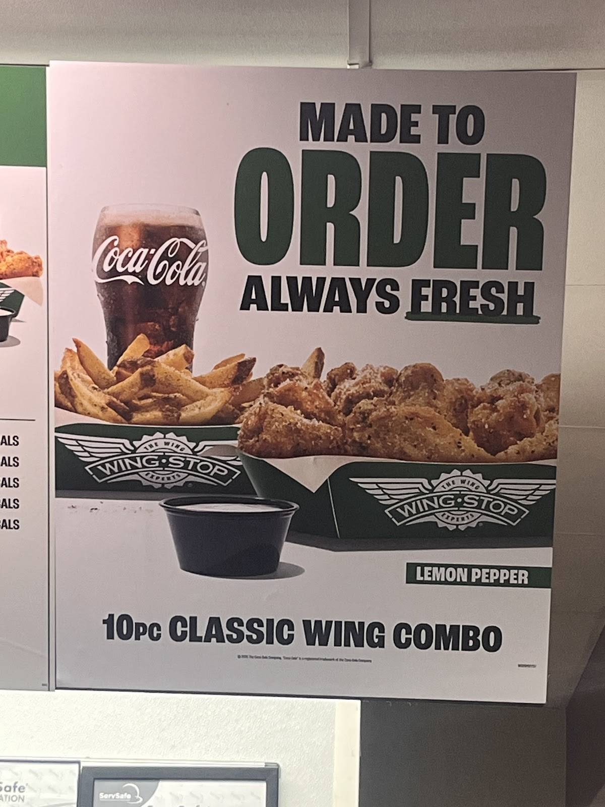 Wingstop меню