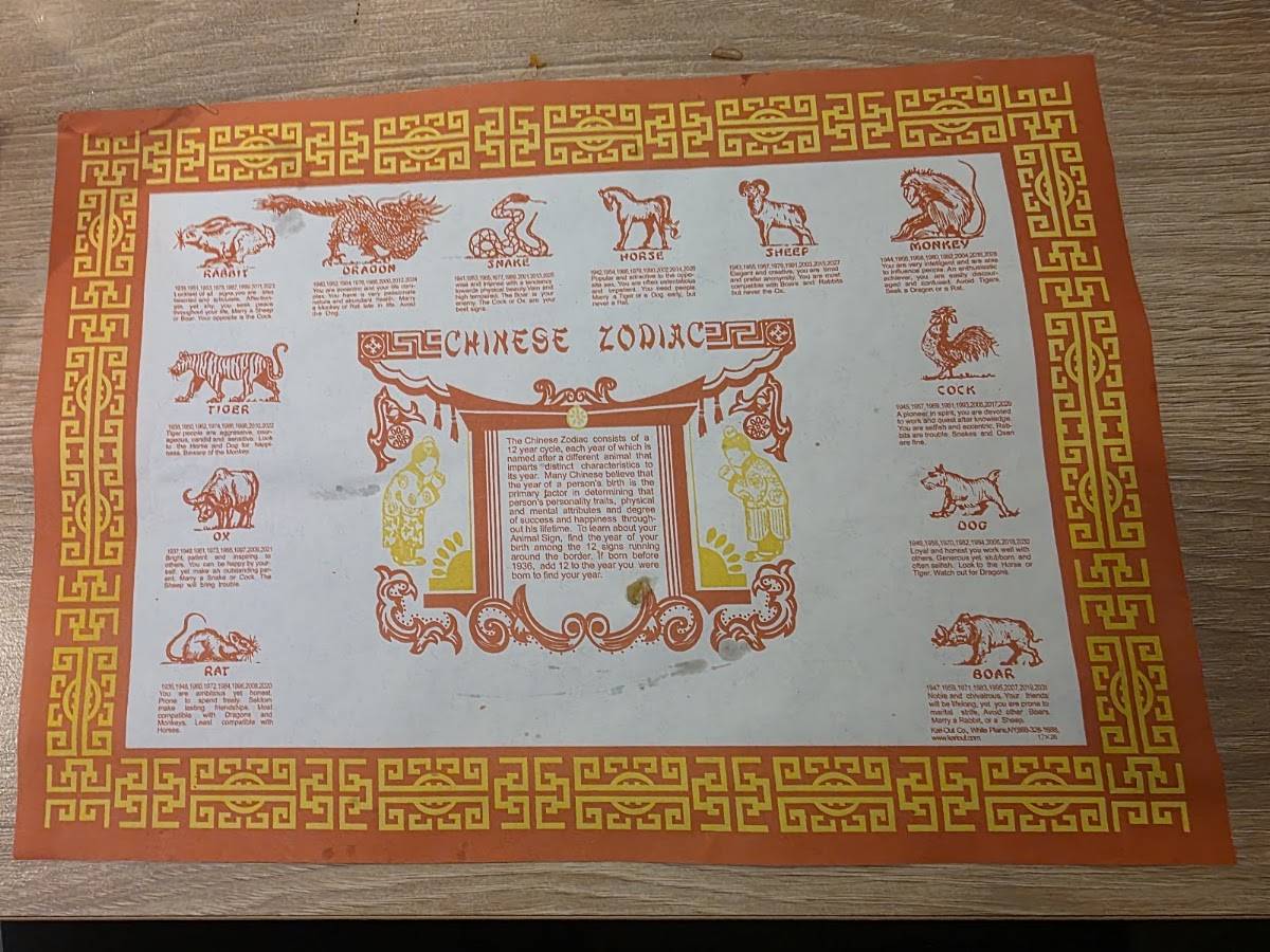 Yao Chinese Restaurant меню