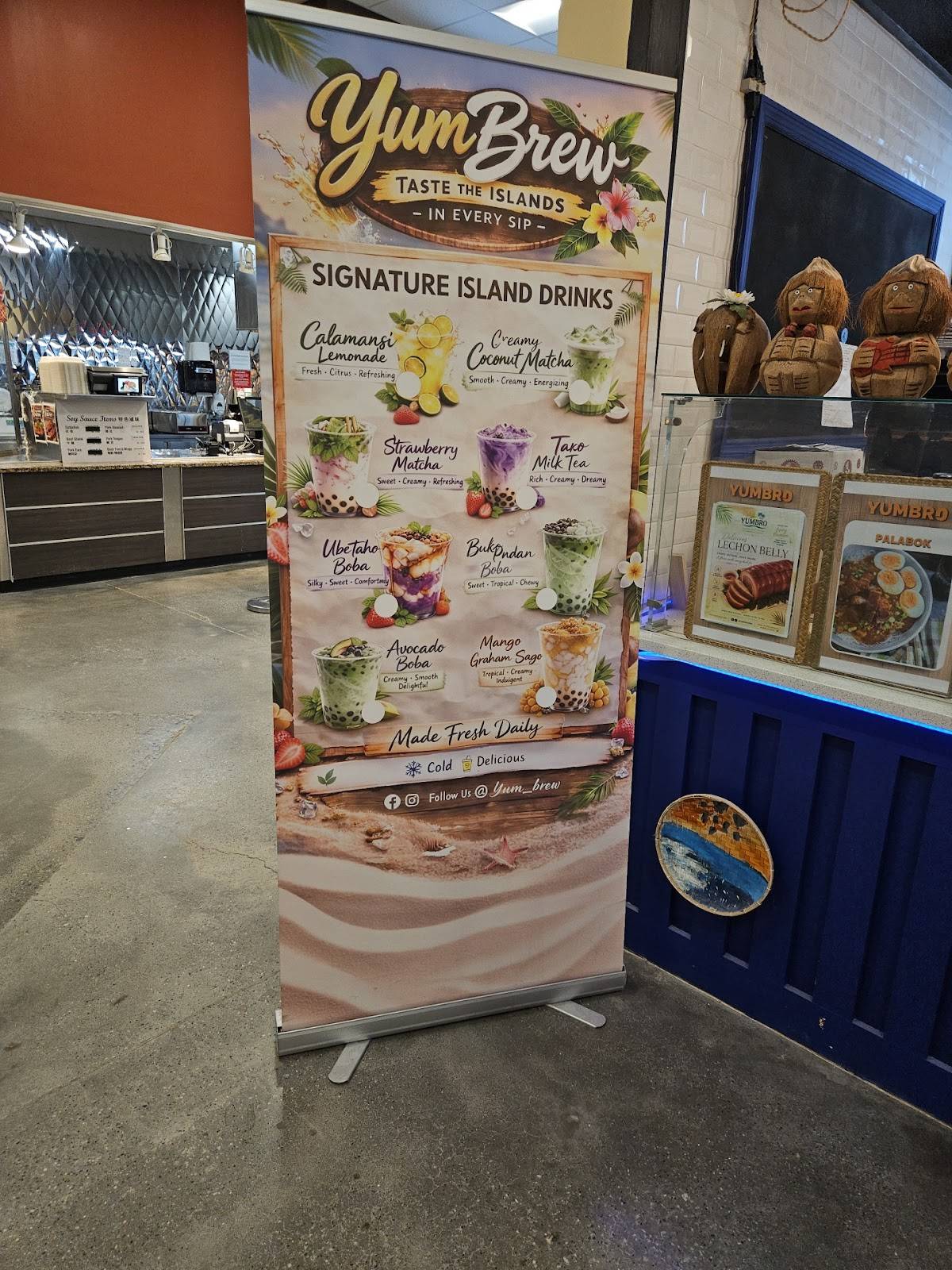 Yumbro меню