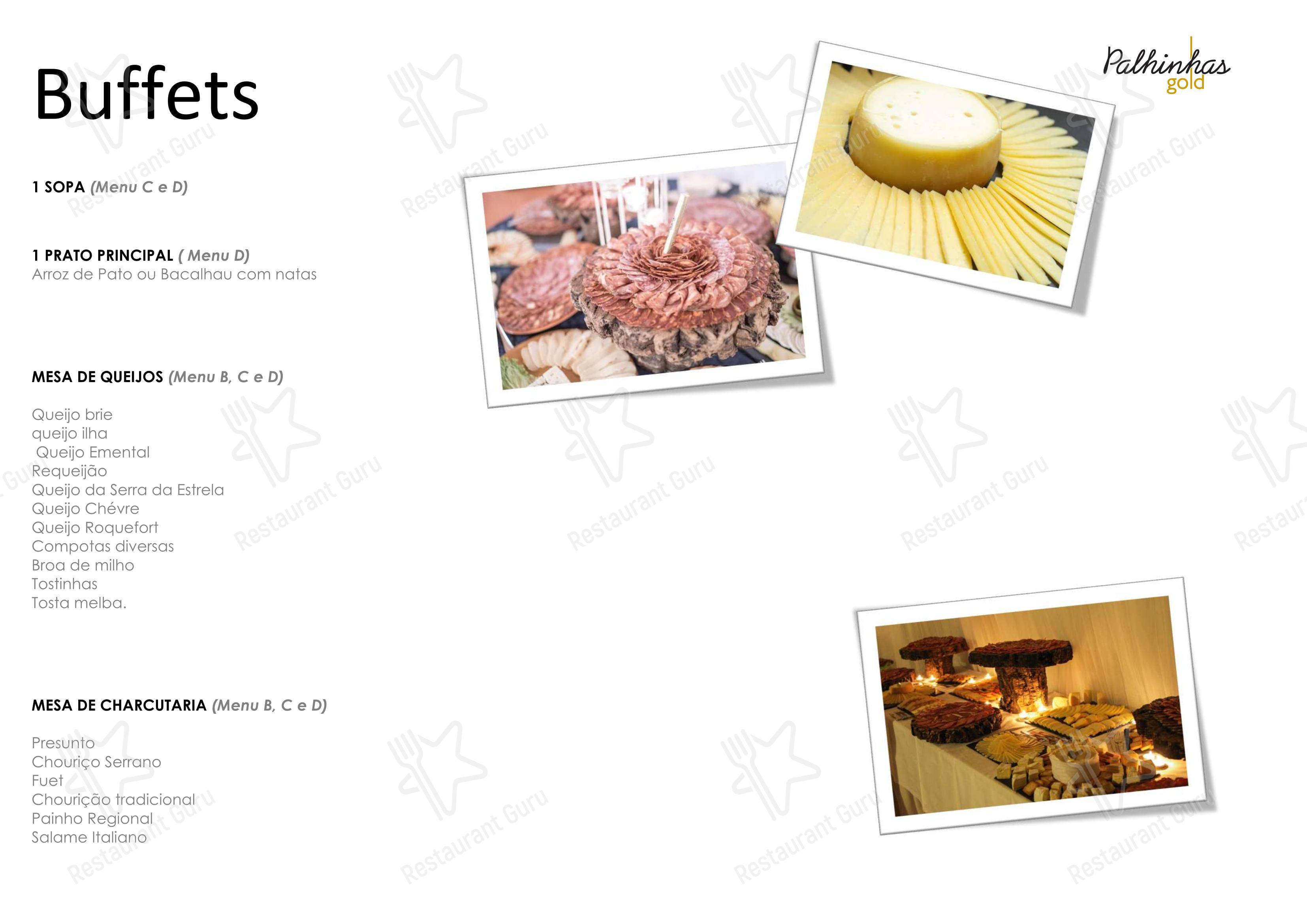 Palhinhas Gold в Риу-Майоре - Catering Menu