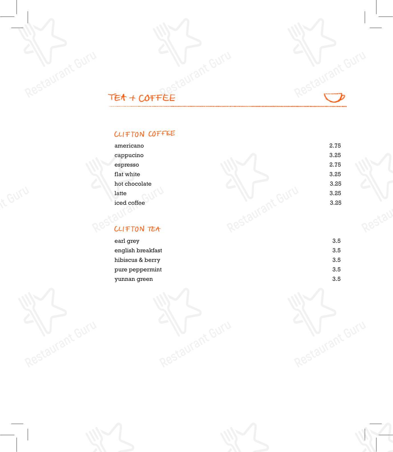 Parallel by Pasture в Кардифф - Lunch Menu