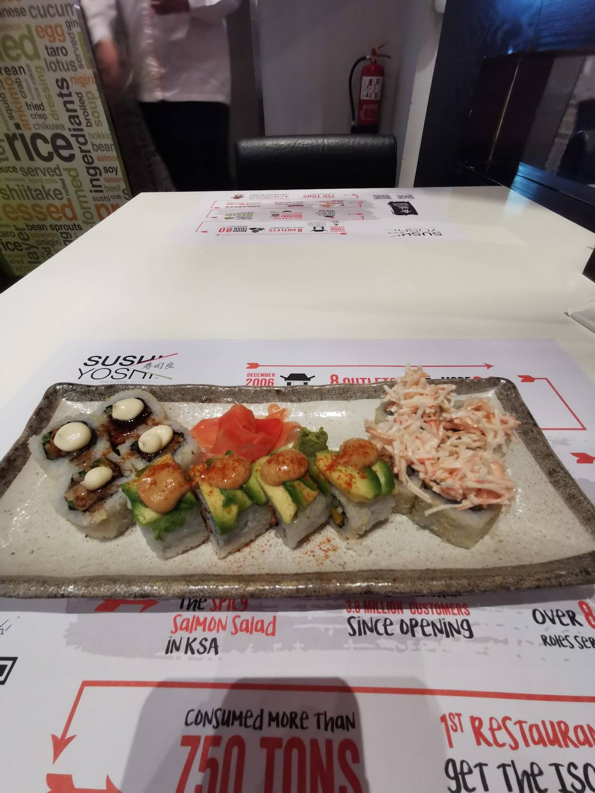 Sushi Yoshi меню