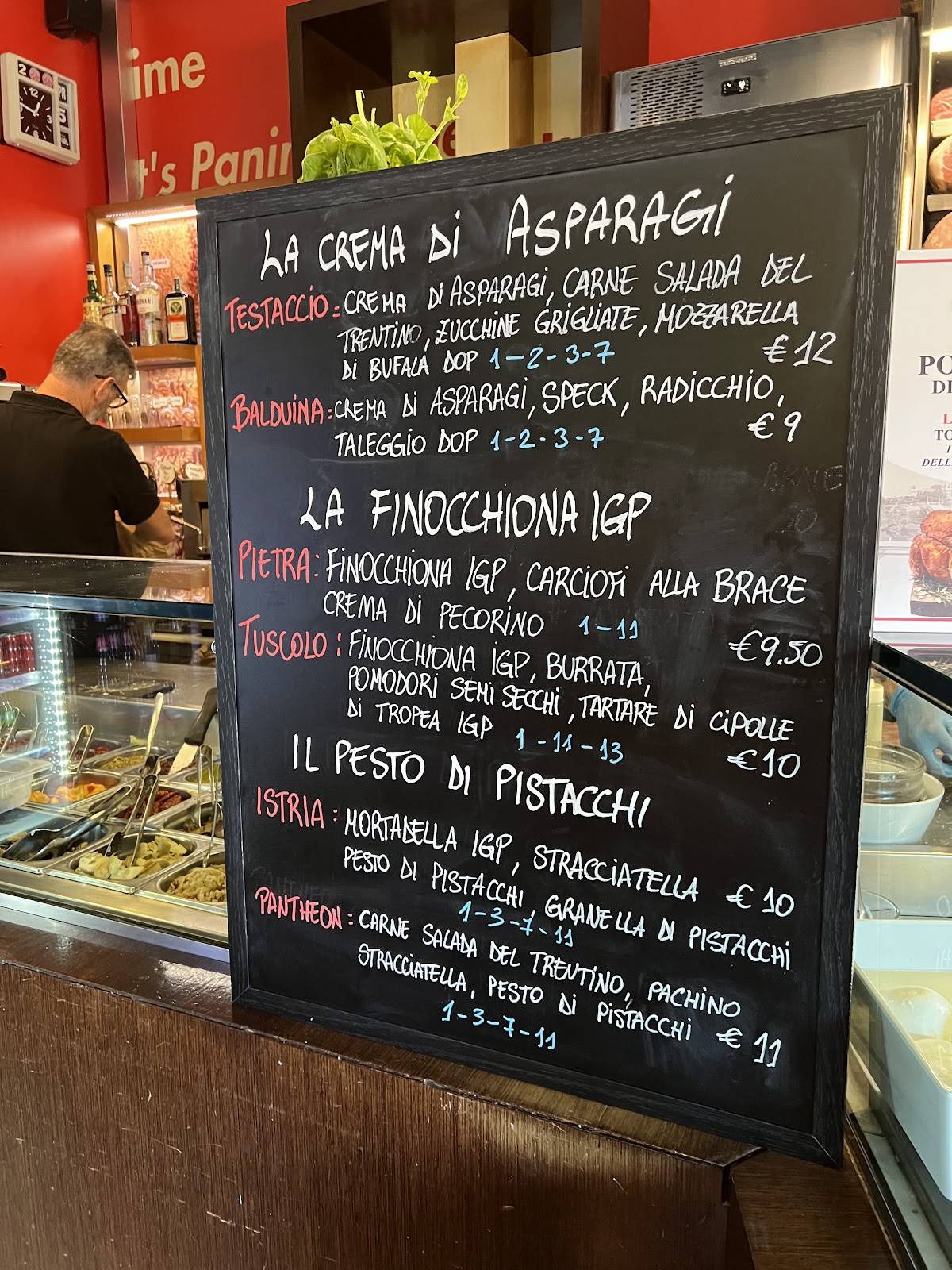 200 Gradi меню