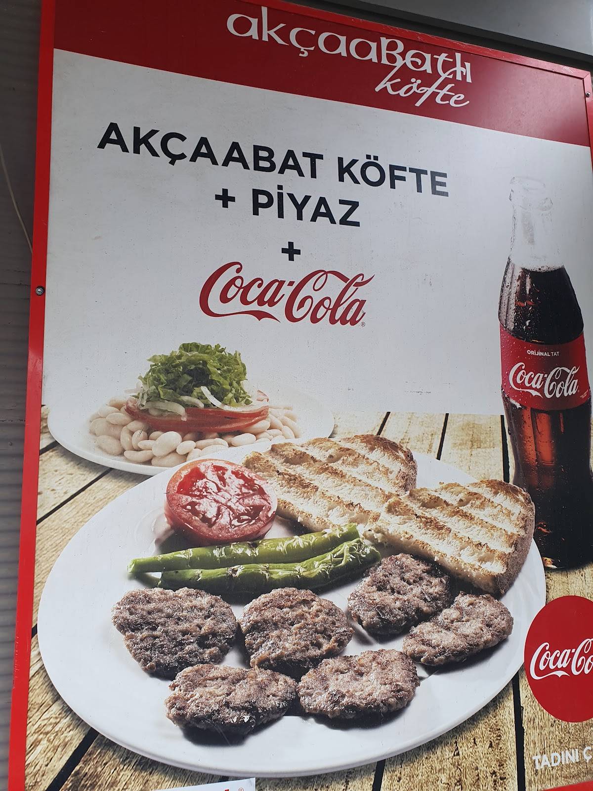Akcaabatli Kofte меню