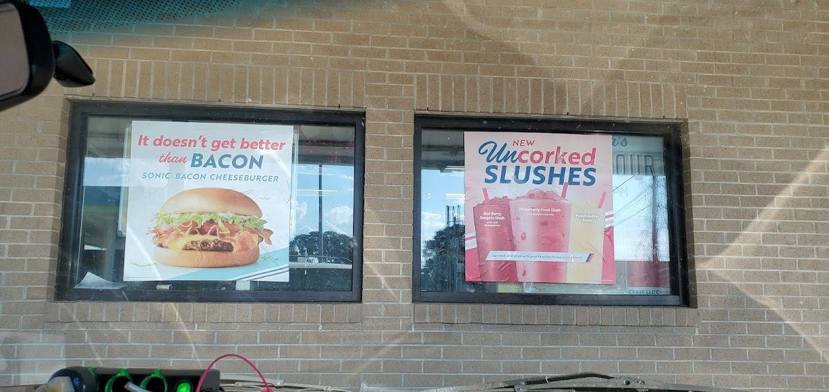 Sonic Drive-in меню