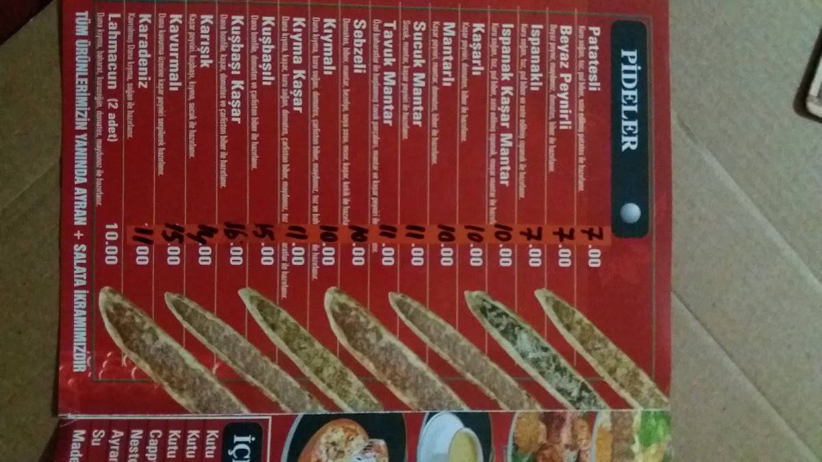 Pide Keyfi меню
