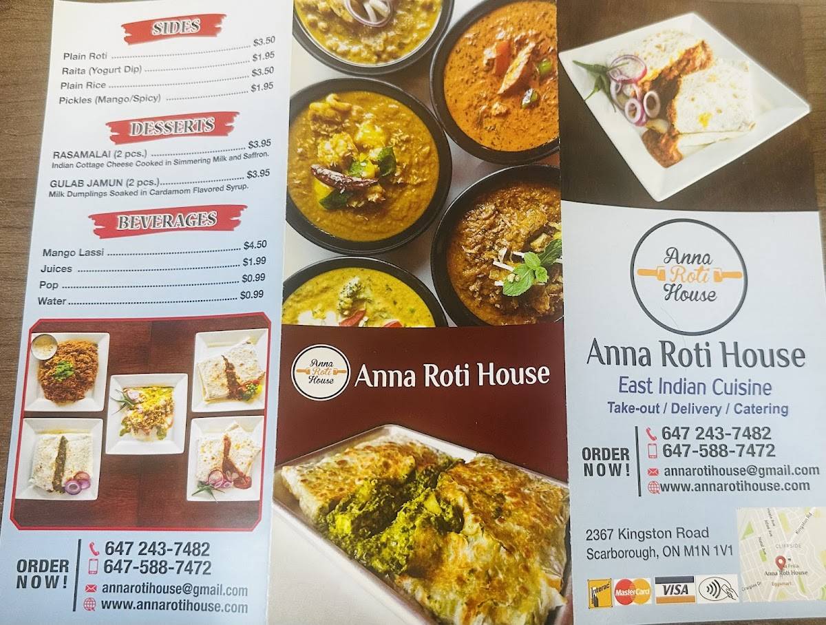 Anna Roti House меню