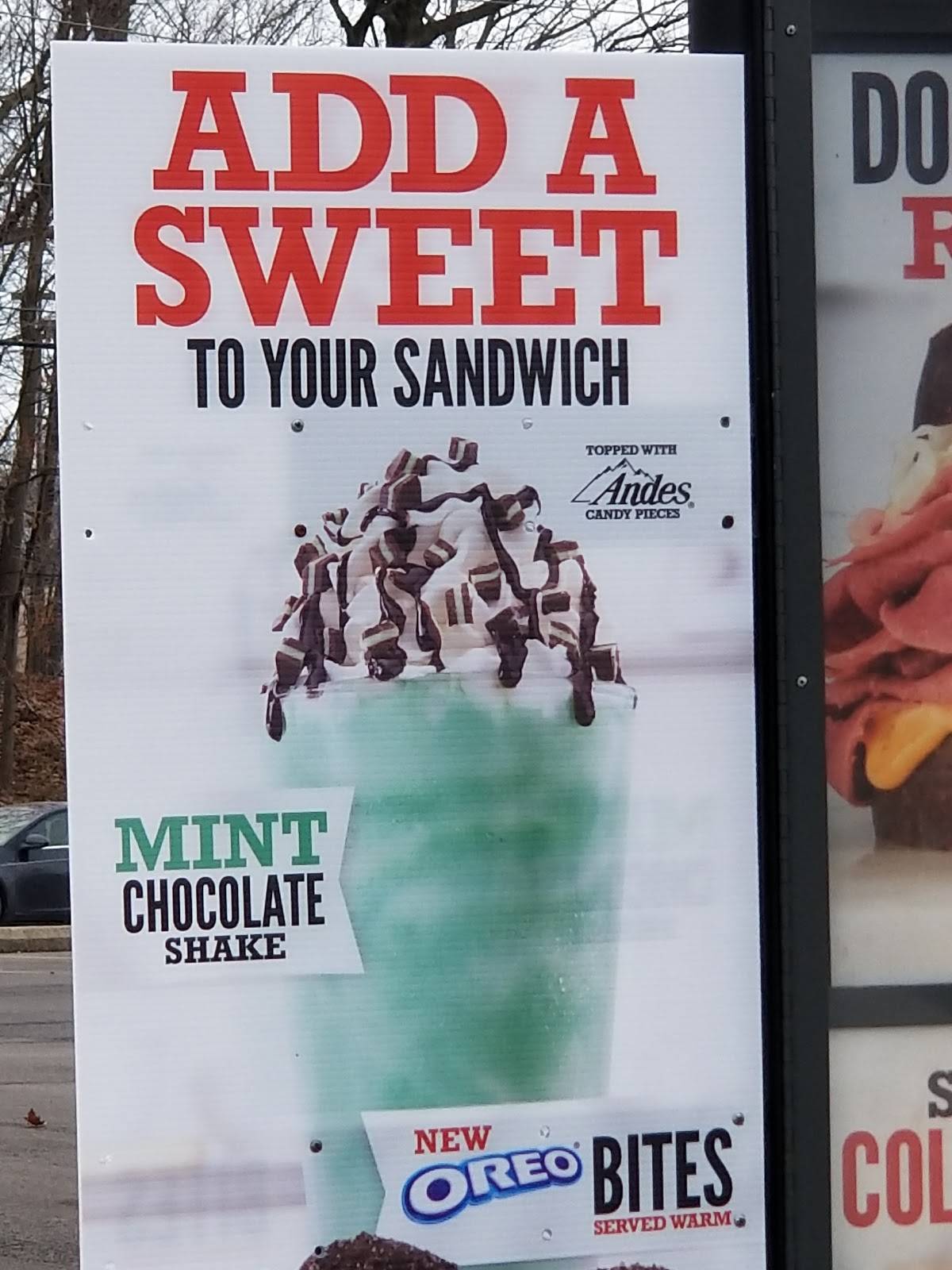 Arby's меню