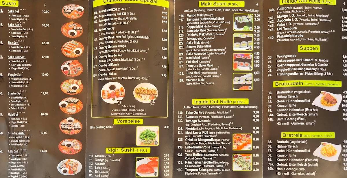 Asia Kitchen меню