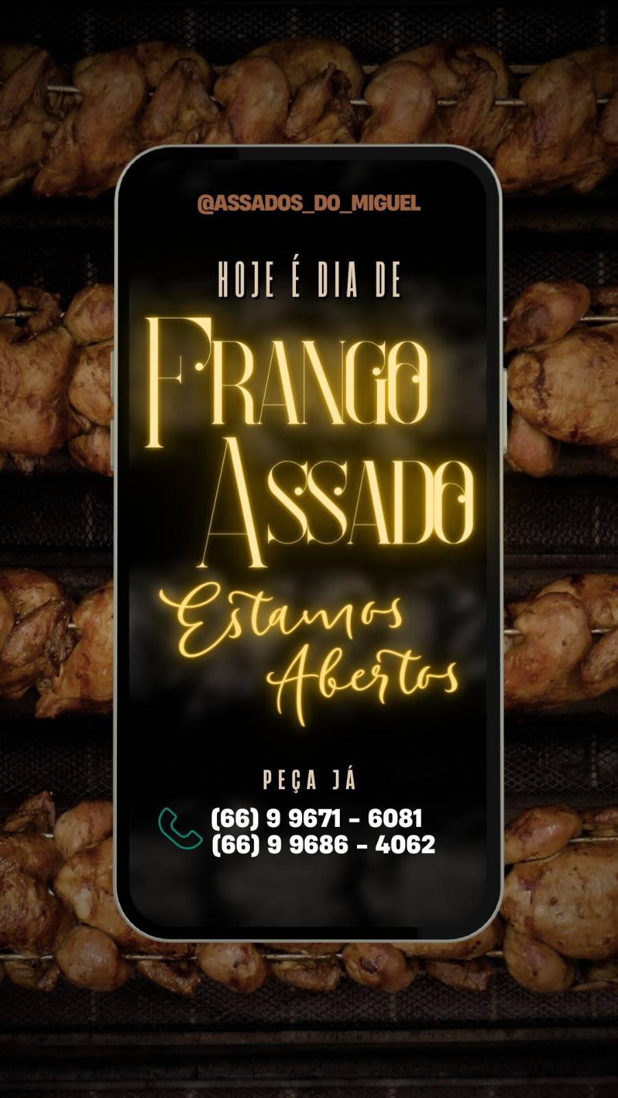 Assados do Miguel меню