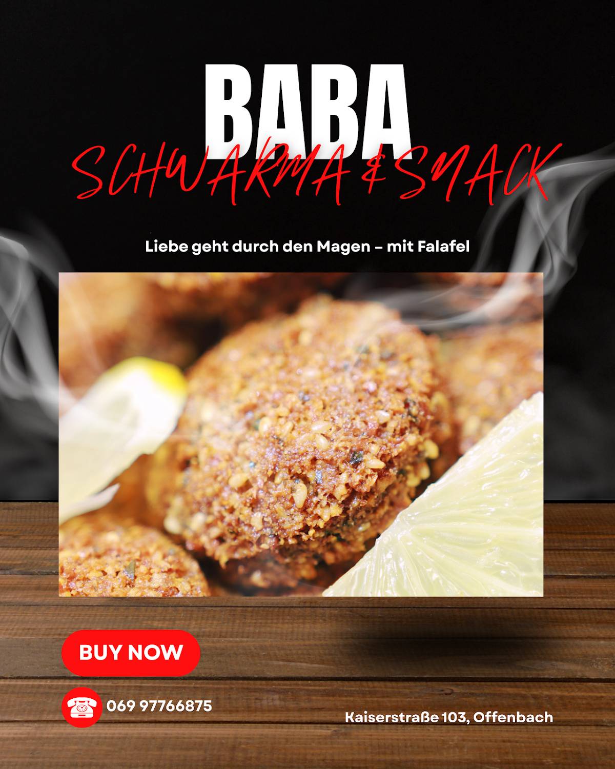 Baba snack меню