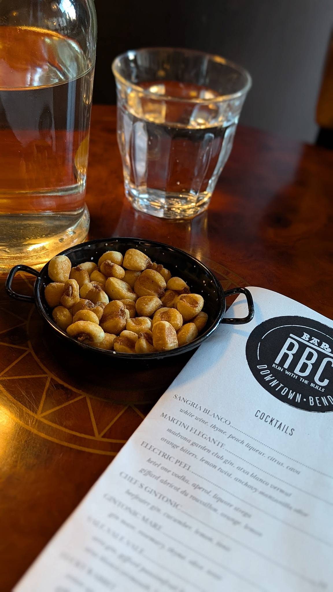 Bar RBC меню