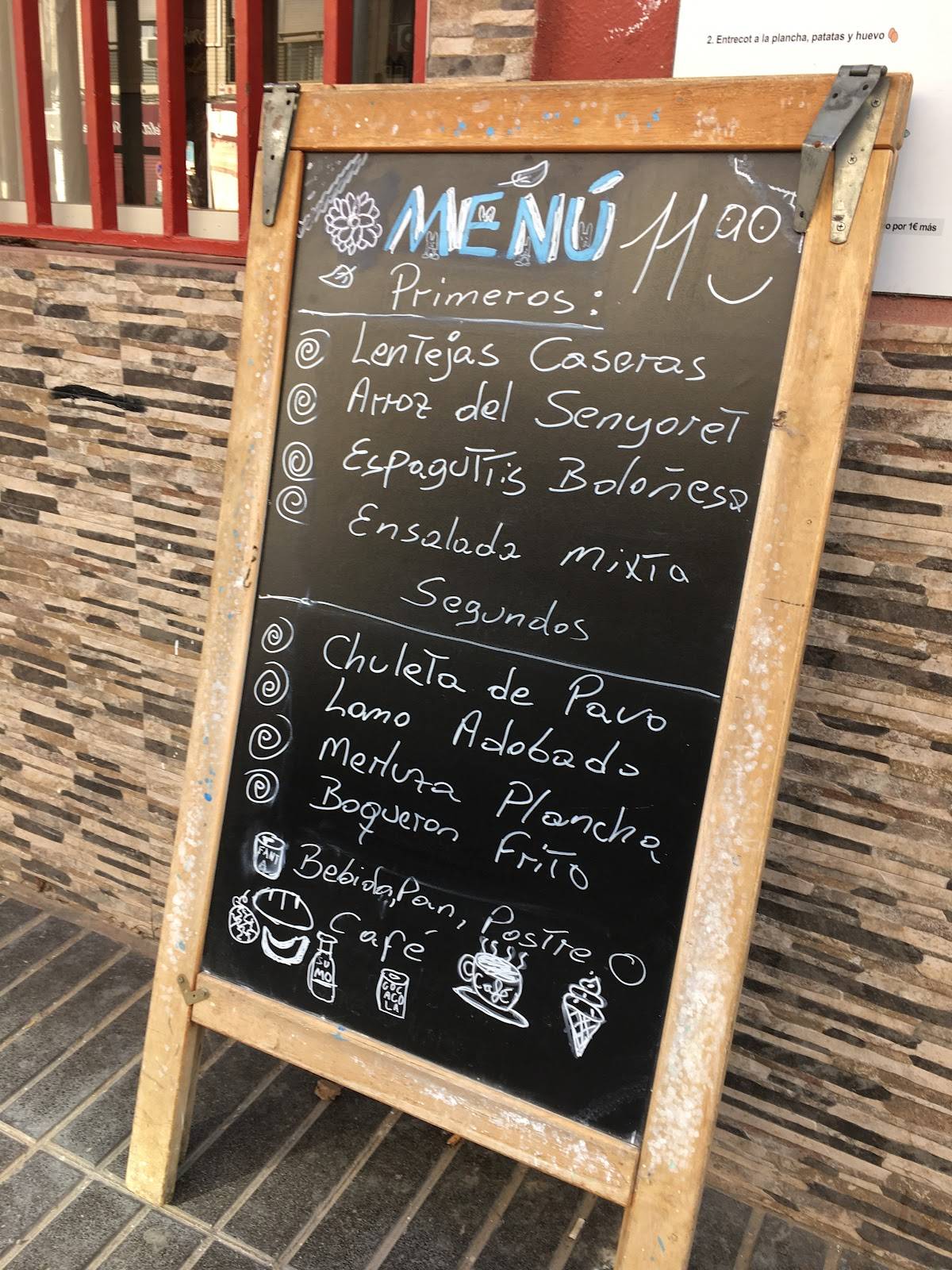 Bar Restaurante Legal меню
