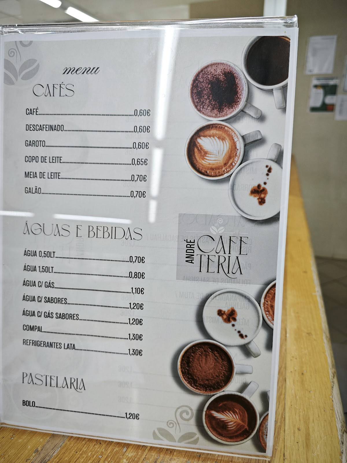 Bar do André меню