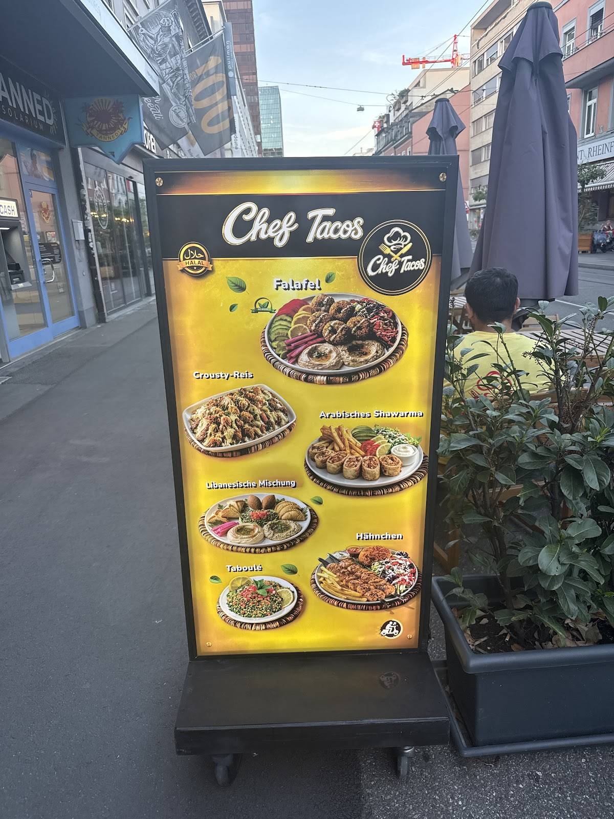 Chef Tacos меню