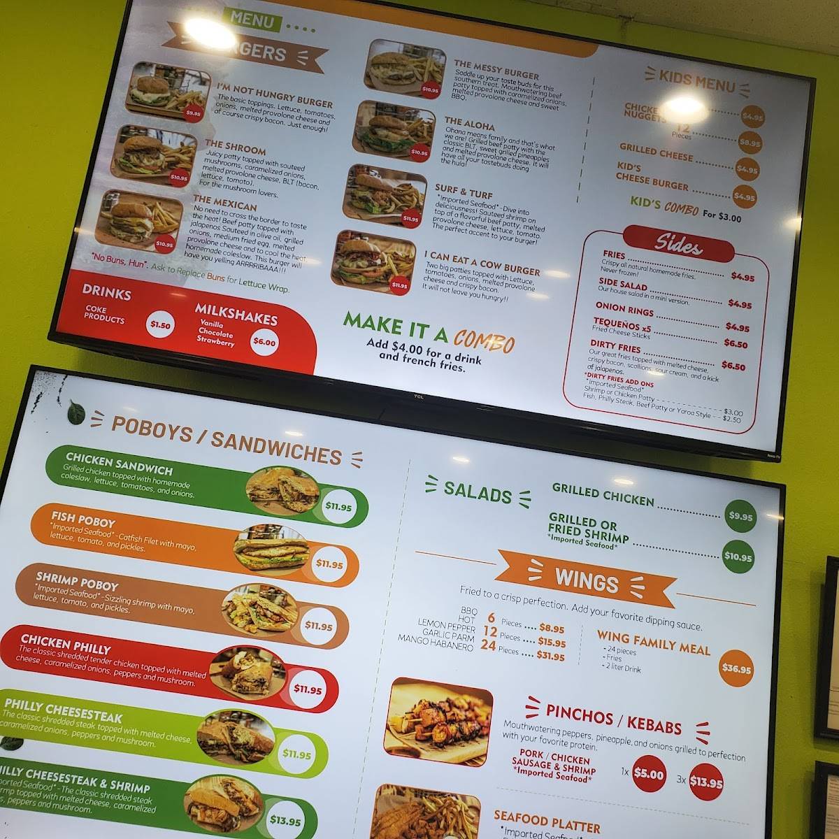 Burger Plus меню