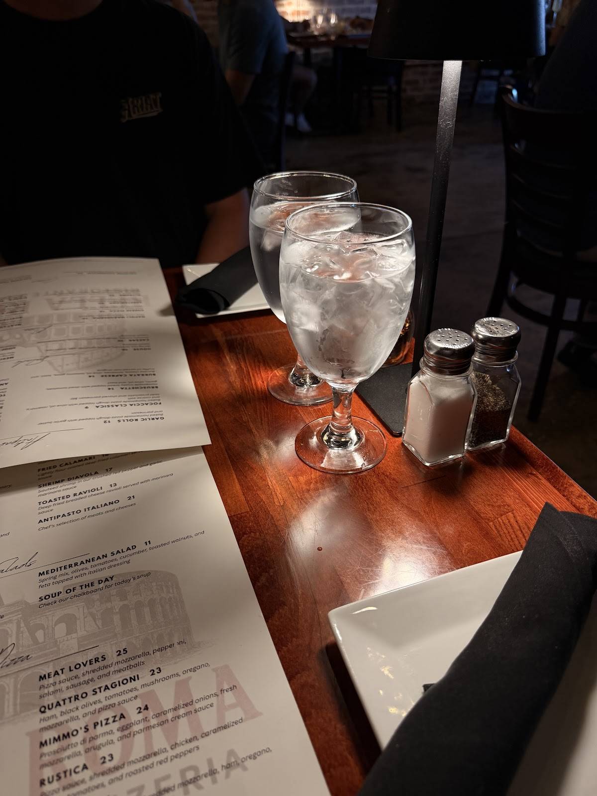 Bella Roma Ristorante Pizzeria меню
