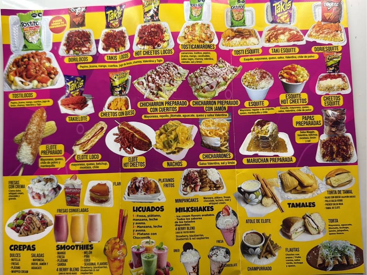 Benito’s Ice Cream меню