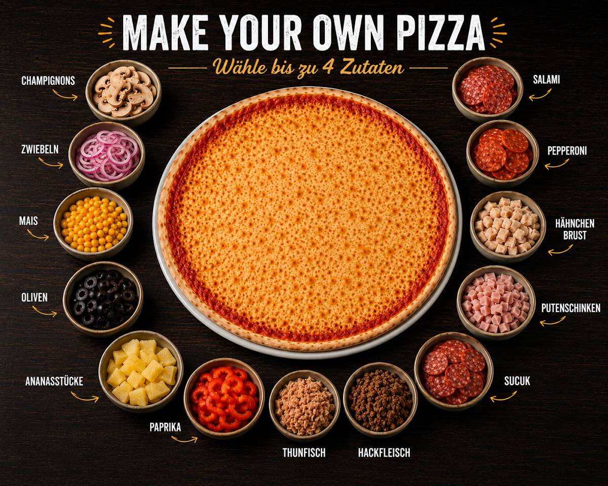 Bon Appetit Pizza меню
