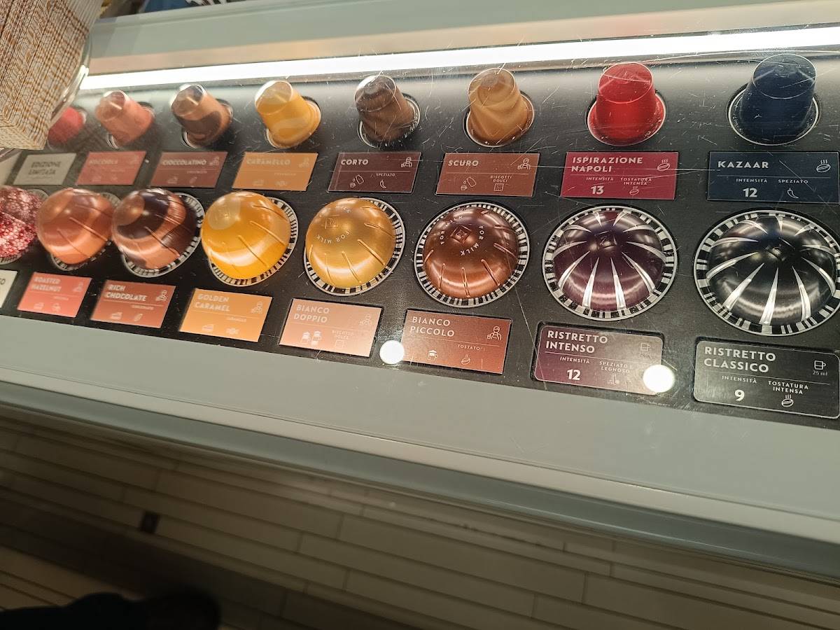 Boutique Nespresso Roma Appio - Roma S. Giovanni меню