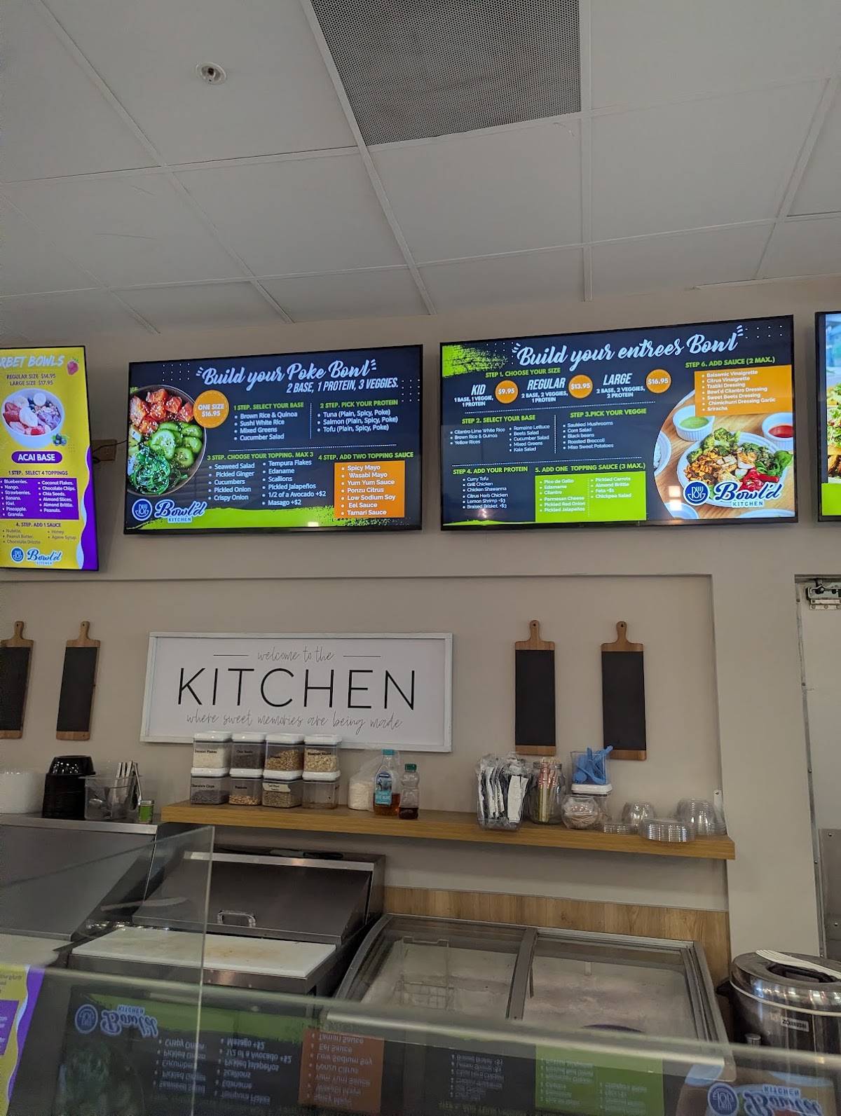 Bowl'd Kitchen меню
