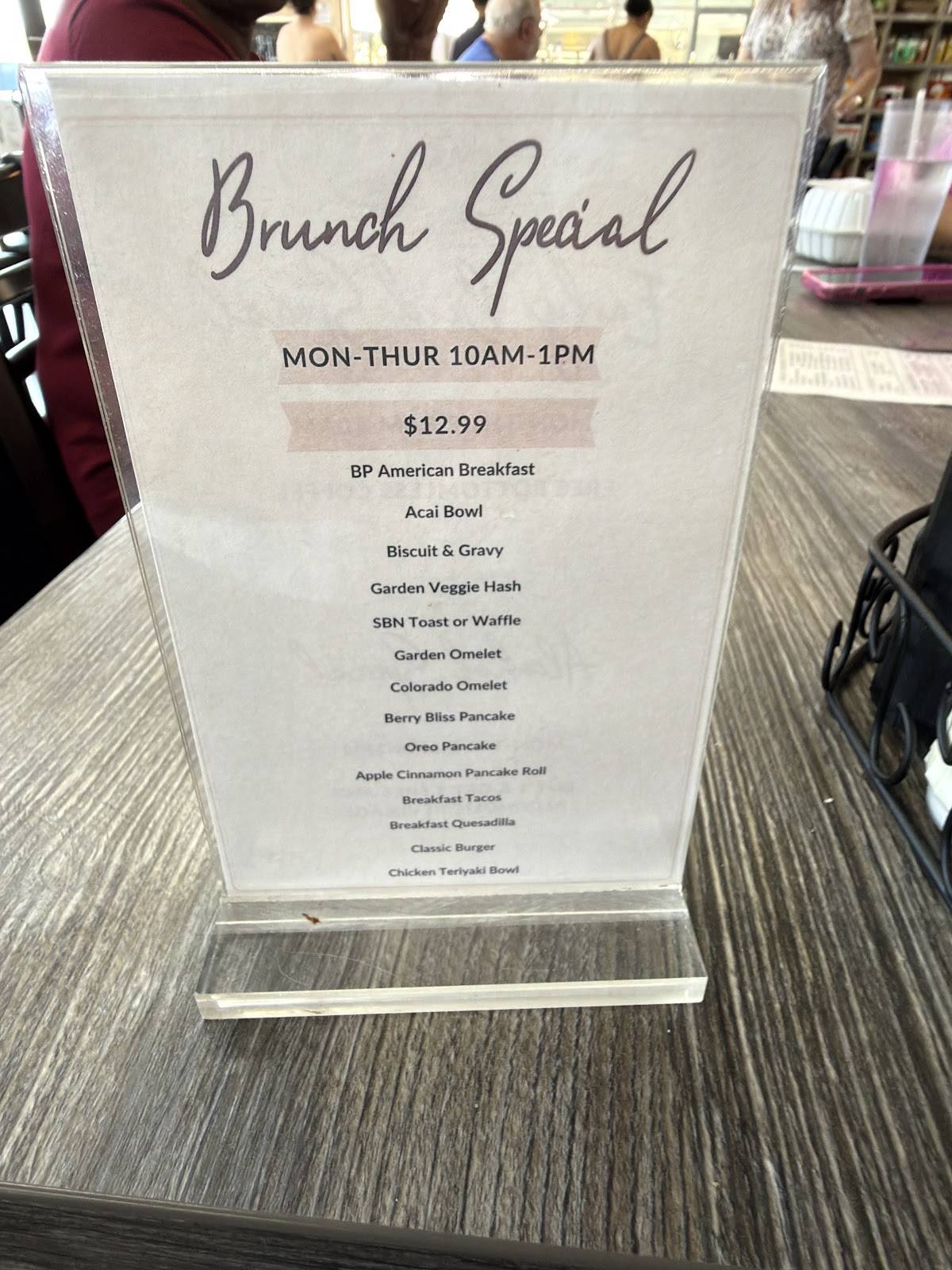 Brunch Point меню