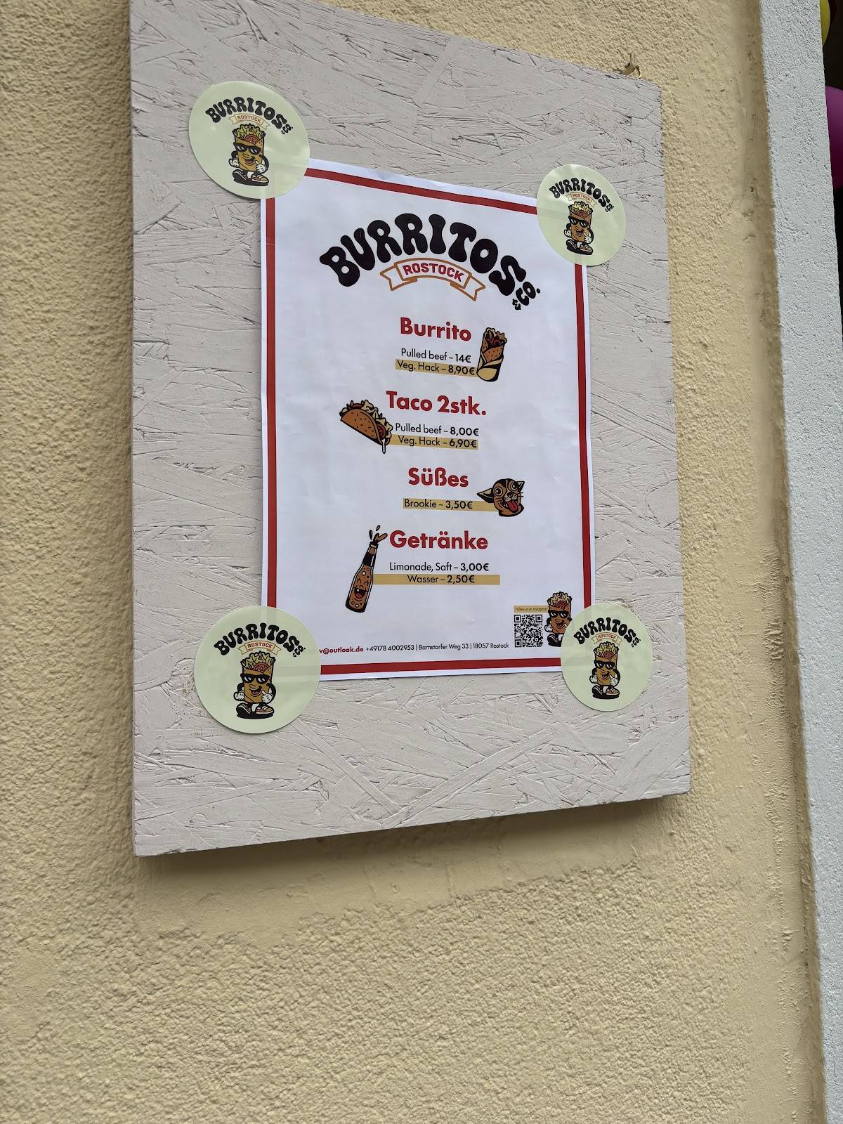 Burritos & Co. меню