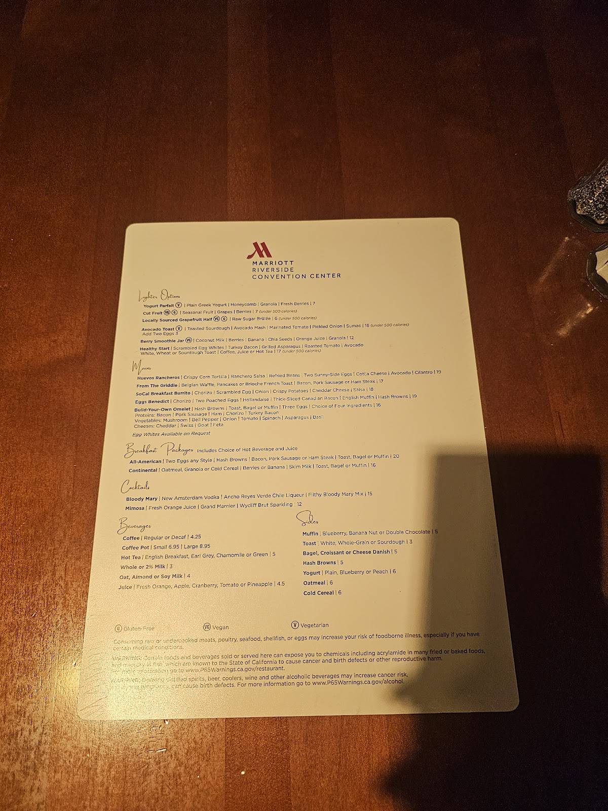 C3 Restaurant меню