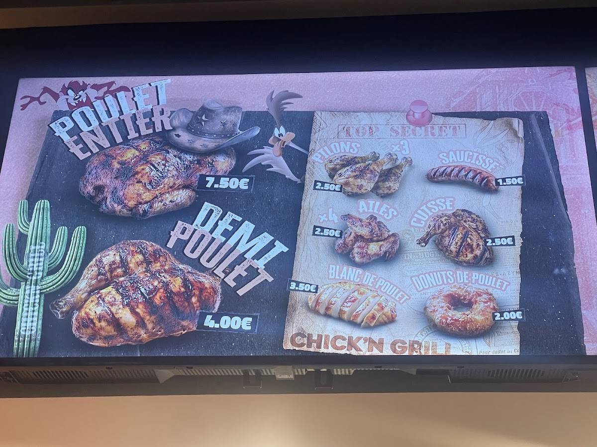 CHICK’N GRILL меню