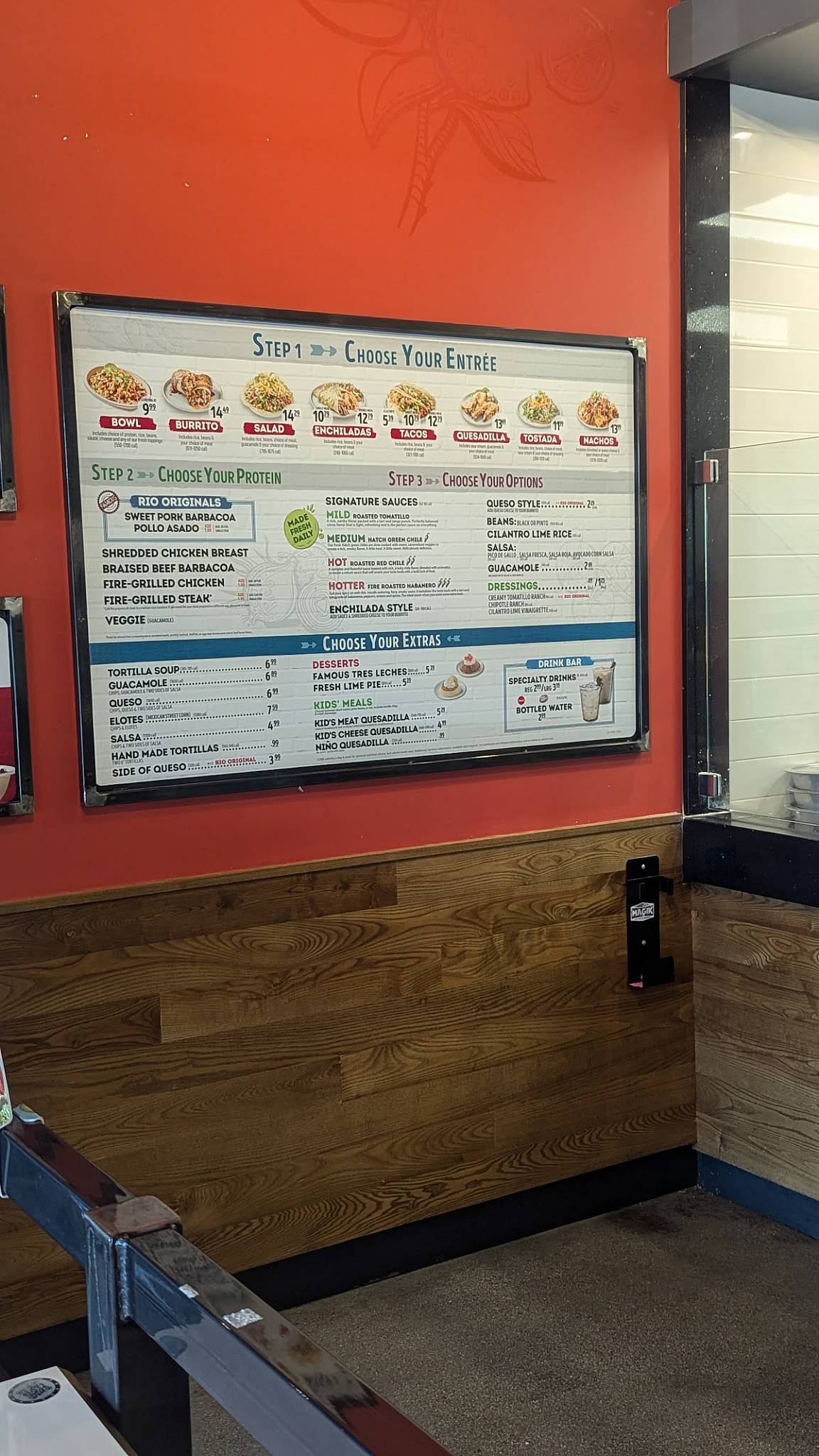Cafe Rio Fresh Modern Mexican меню