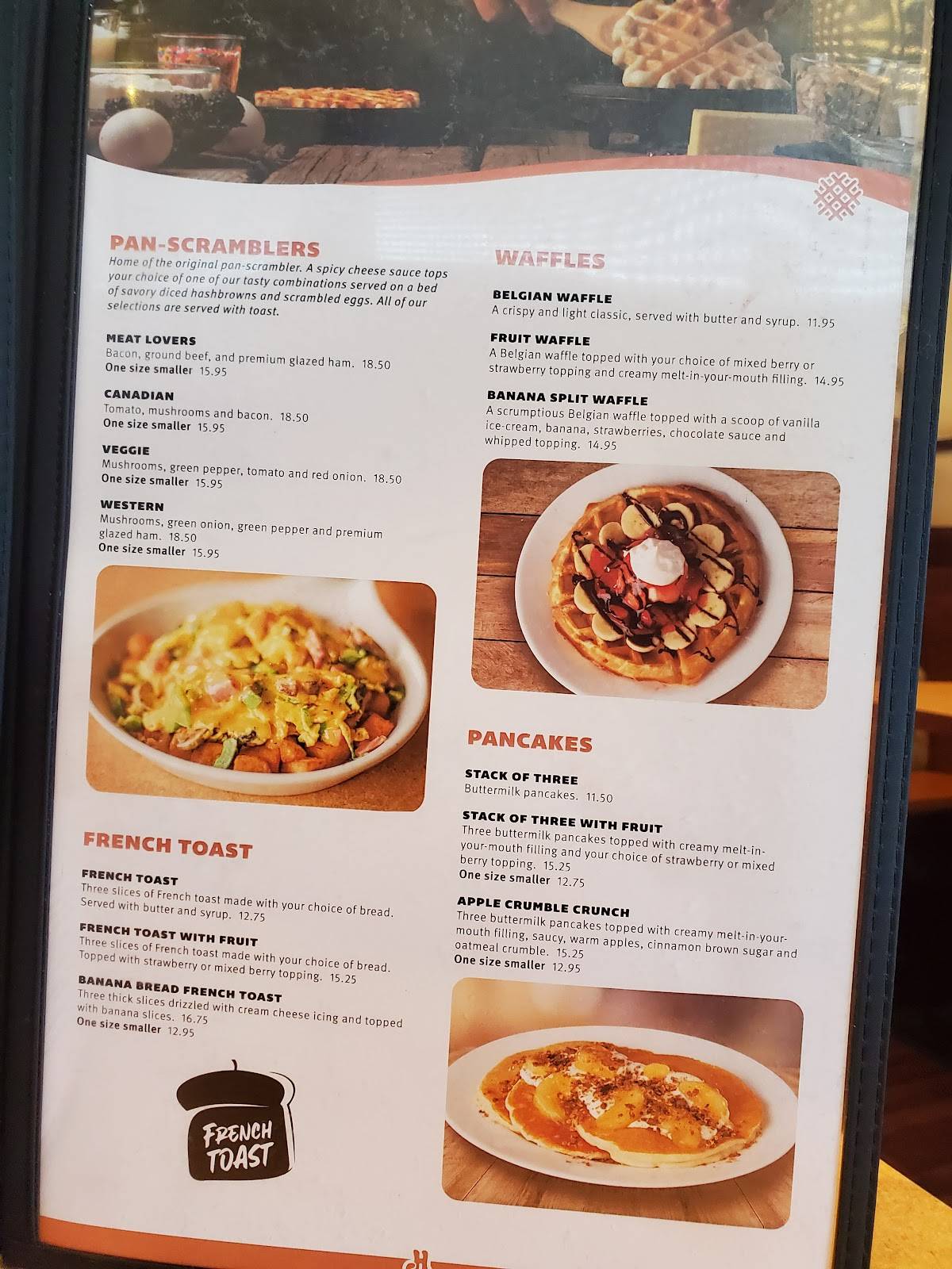 Humpty's Big Plate Diner - 4th Street меню