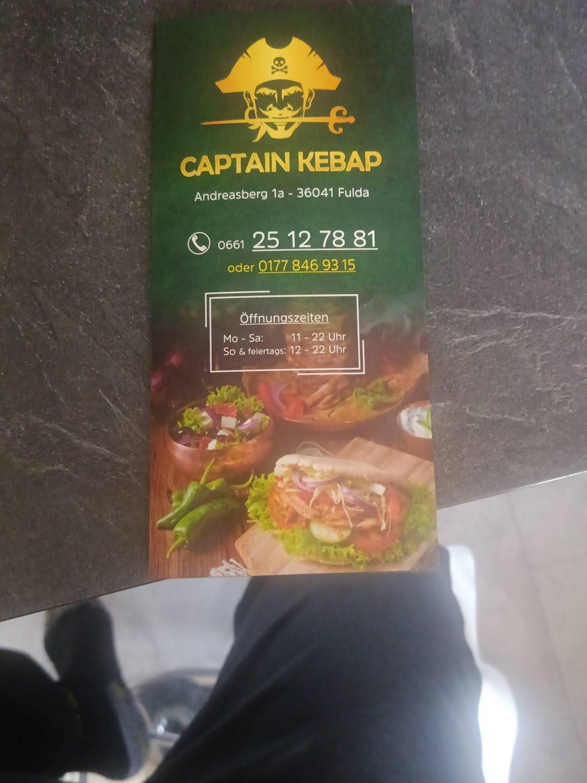 Captain Kebap - Yilmaz Sagir Fulda меню