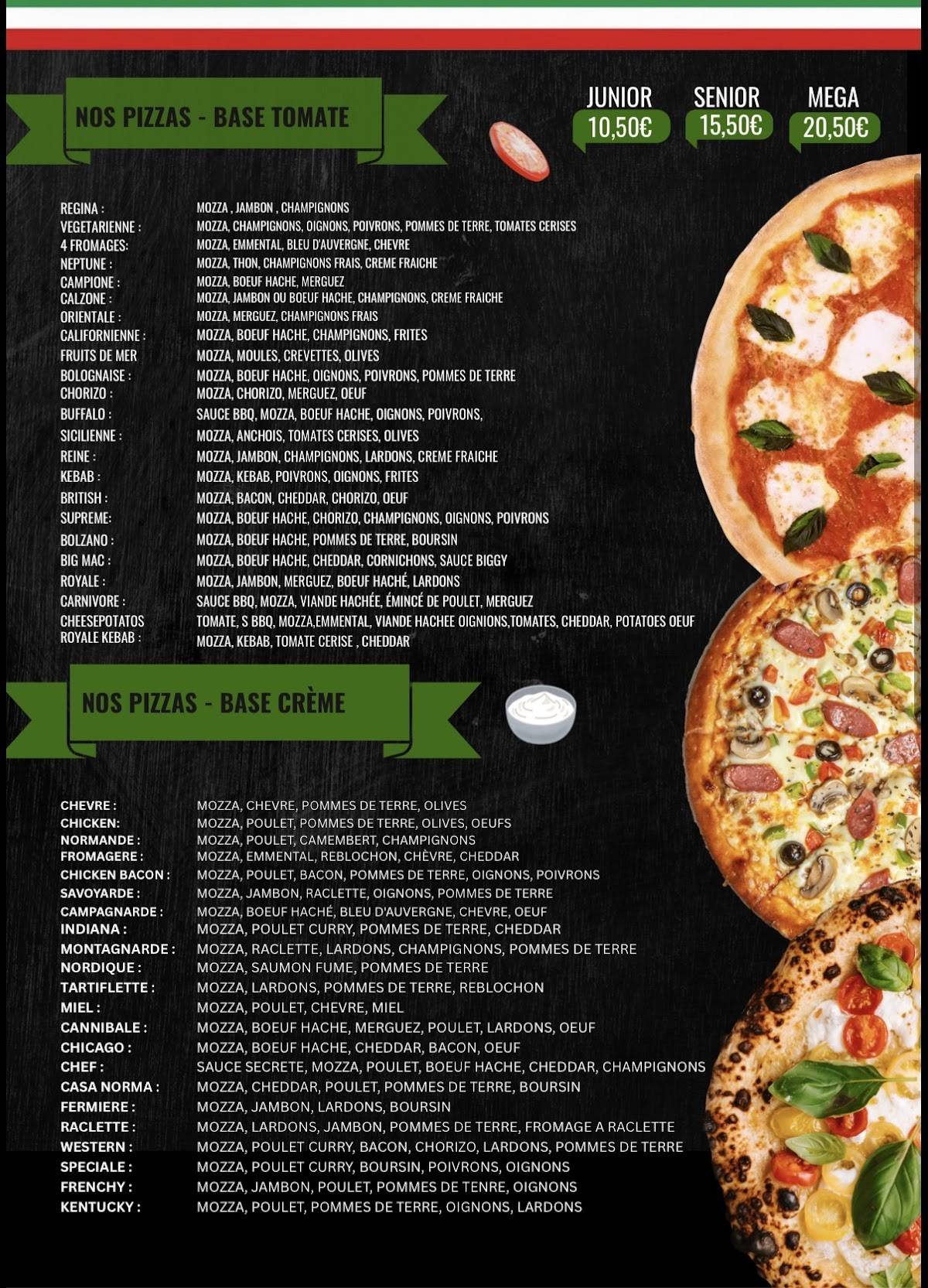 Pizzeria Casa norma меню