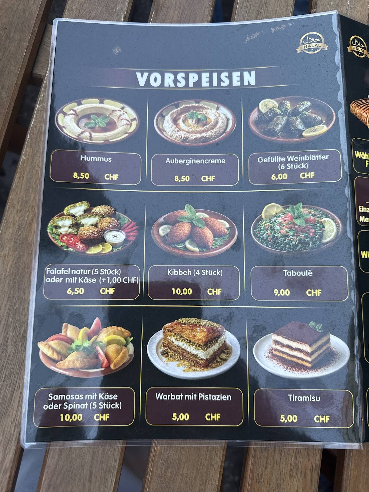 Chef Tacos меню