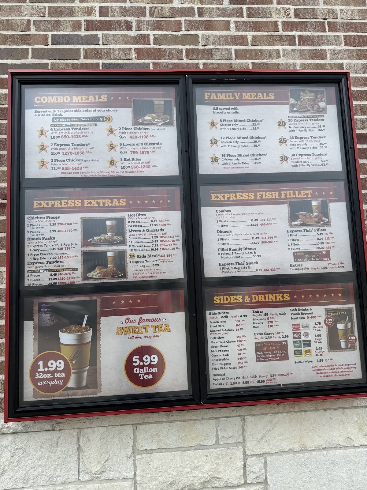 Chicken Express меню
