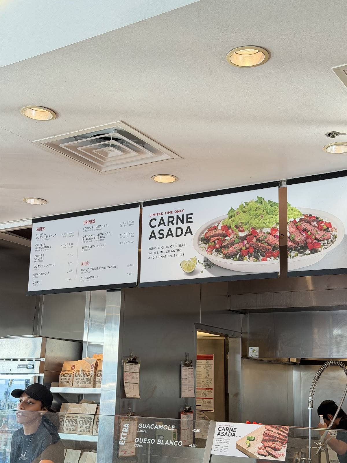 Chipotle Mexican Grill меню